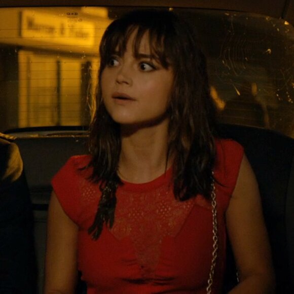 The Kooples Fancy Crepe and Lace Dress ASO Clara Oswald - Picture 9 of 9